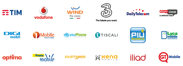 ricariche telefoniche wind, tim, vodafone, iliad