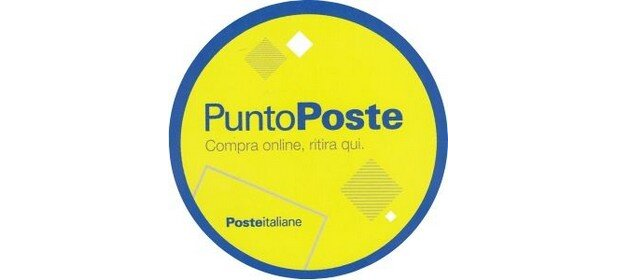 logo punto poste, spedisci tramite poste e ritiri i tuoi pacchi