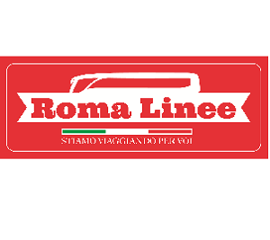 logo roma linee, corse per Roma Tiburtina, Fiumicino, Ciampino